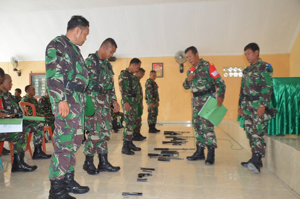 Sebulan, Personil Kodim 1420 Sidrap Gelar Latihan Dasar Teritorial