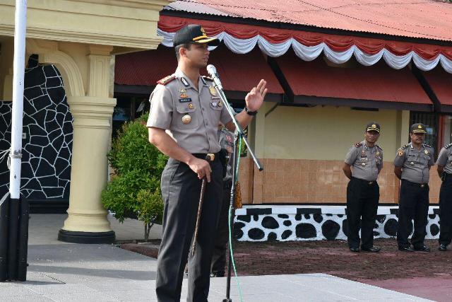 Kapolres Sidrap Kepada Bhabinkamtibmas: Jalin Komunikasi yang Baik Dengan Masyarakat