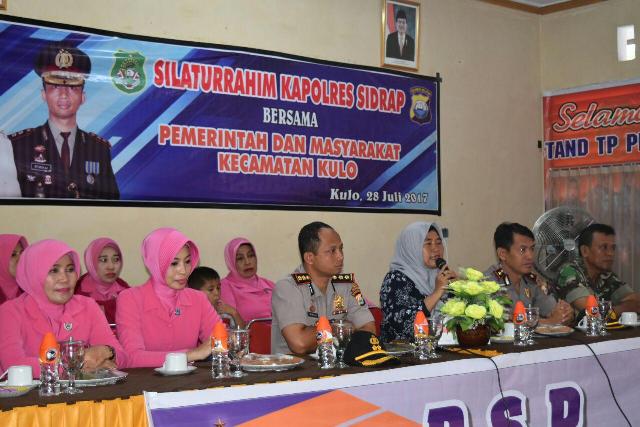 Camat Kulo Apresiasi Program “PSP” Kapolres Sidrap