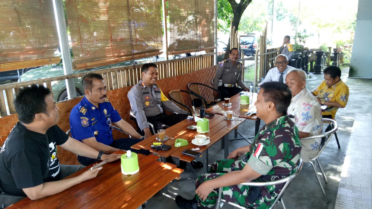 Kapolres-Dandim Sidrap Gelar Coffee Morning