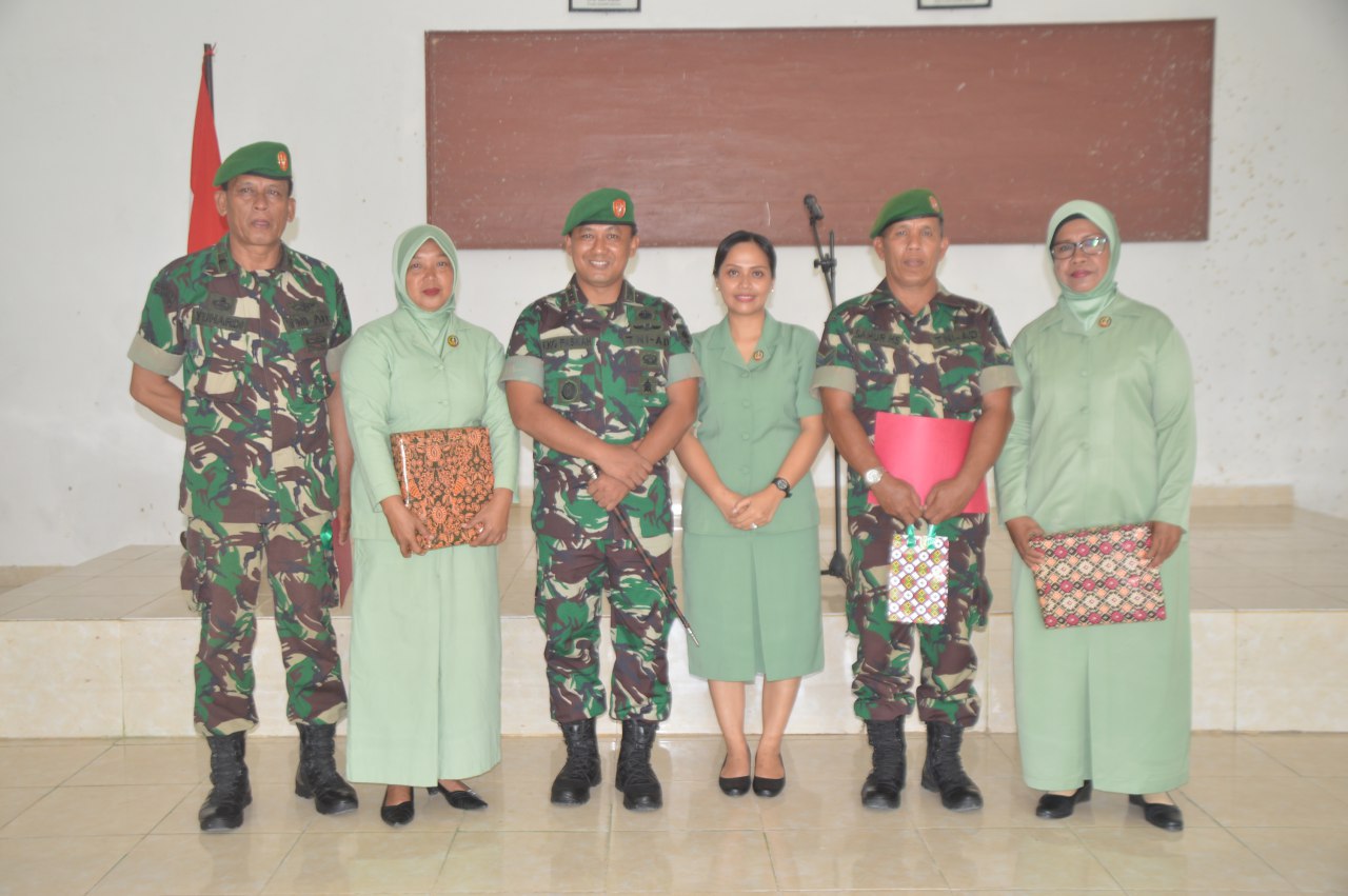 Kodim 1420 Gelar Tradisi Korps Personil Masuk Satuan dan MPP