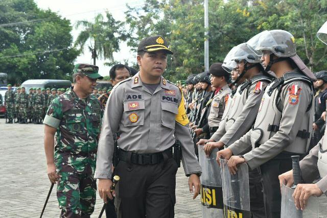 Amankan Masa Kampanye, Polres Sidrap Terjunkan 311 Personel