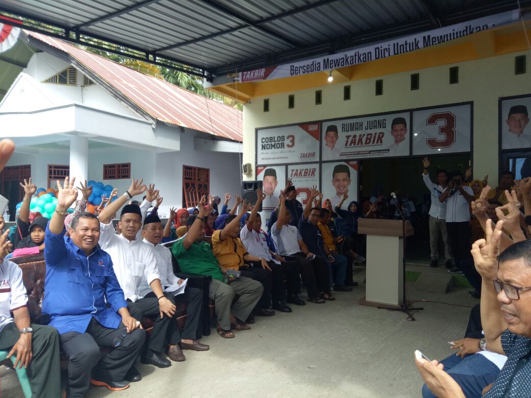 Peresmian Rumah Juang TAKBIR Dibanjiri Ribuan Warga