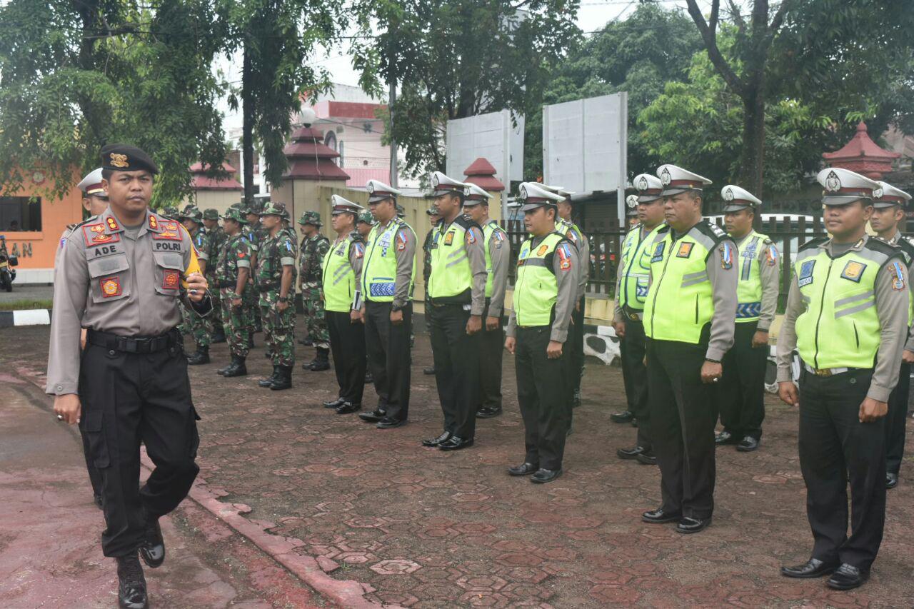 Kapolres Sidrap Pimpin Apel Gelar Pasukan Operasi “Keselamatan” 2018