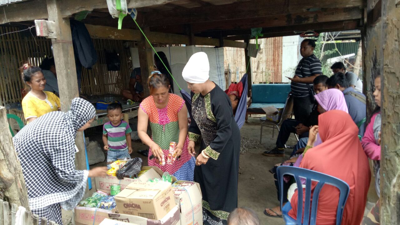 Peduli Warganya. Pemkab Sidrap Santuni Penderita Penyakit Getah Bening