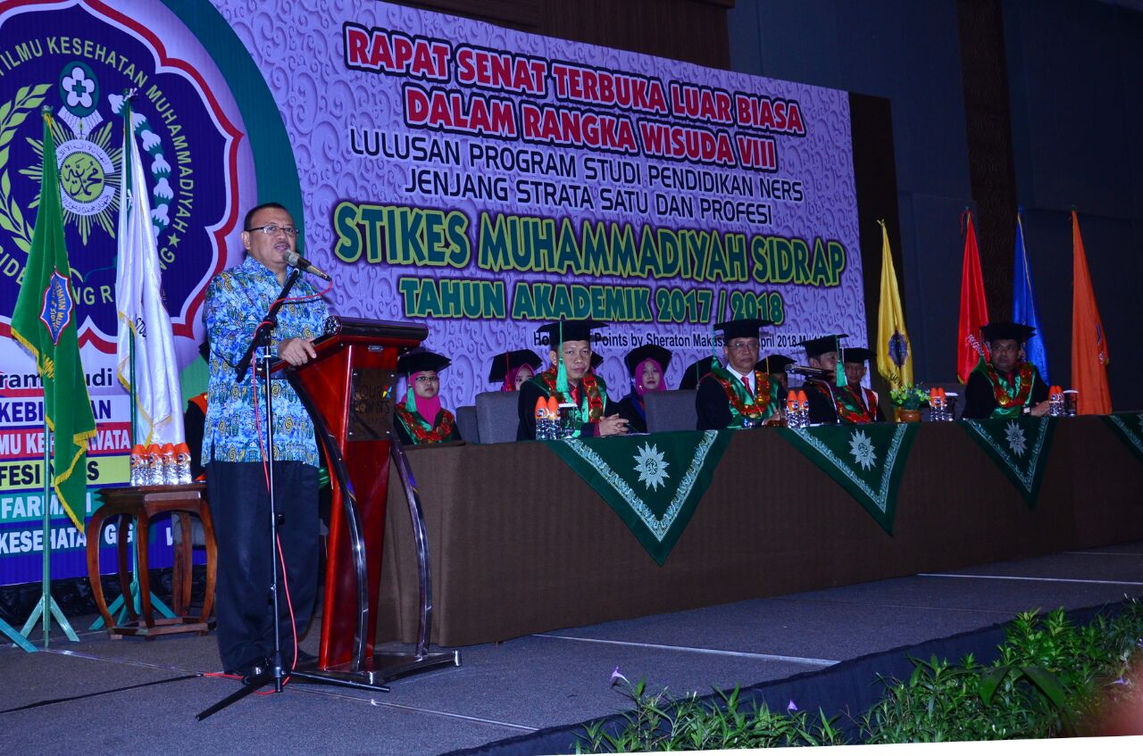 Ini Pesan Koordinator Kopertis di Wisuda STIKES Muhammadiyah…