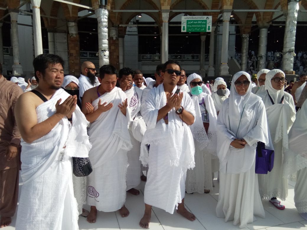 Subhanallah. Jemaah Annur Doakan Sidrap dan RMS di Mekkah