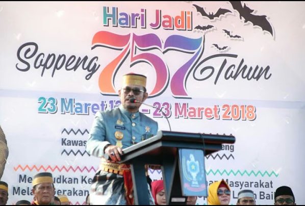 Gubernur Sebut Soppeng Miliki Budaya dan Adat yang Luar Biasa