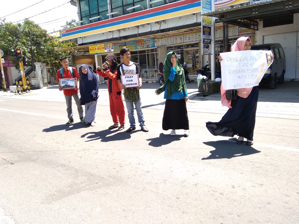 Peduli Bencana Lombok, IMM Sidrap Terus Galang Dana