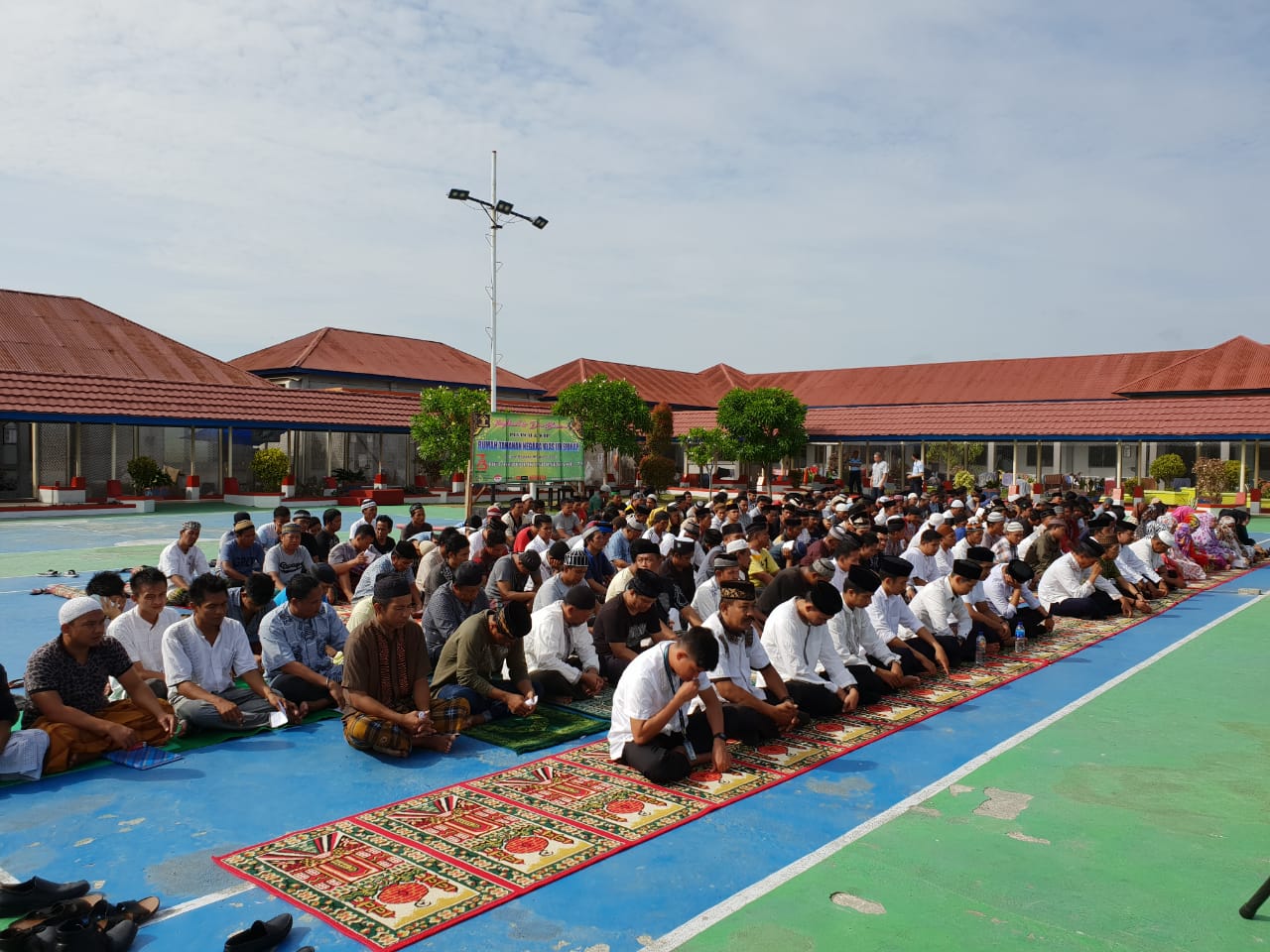 392 Napi Rutan Klas IIB Sidrap Lakukan Doa Bersama untuk Indonesia