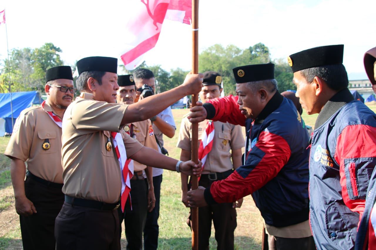 Bupati Soppeng Resmi Buka Perkemahan dan Lepas Peserta KPN