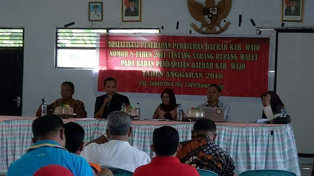 Realisasi PAD Sektor Burung Walet Rendah