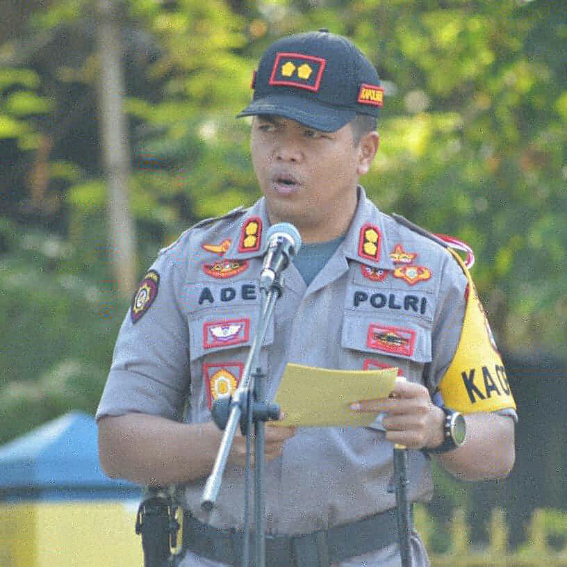 Kapolres Sidrap Pimpin Apel Pengamanan Pemilu 2019, ini Arahannya