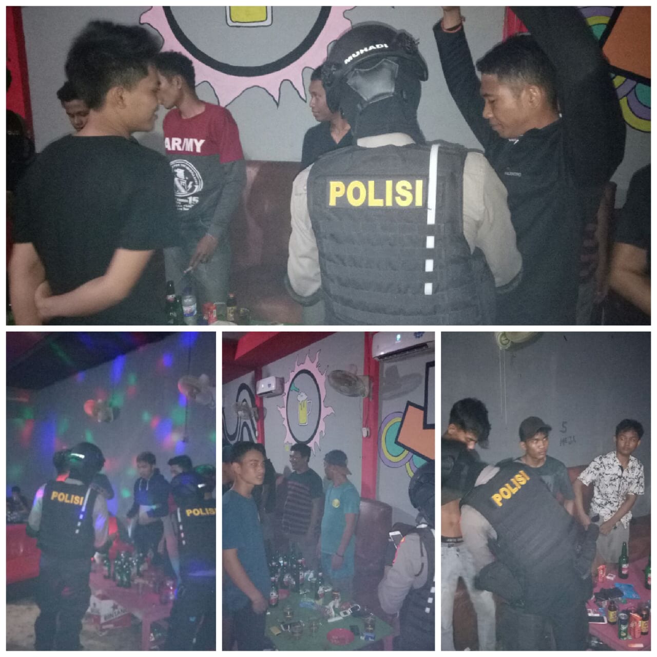 Diam-diam Polisi Gelar Cipkon Pekat. Hasilnya, Ada PSK, Sobiz, Narkoba, Kupon Putih….