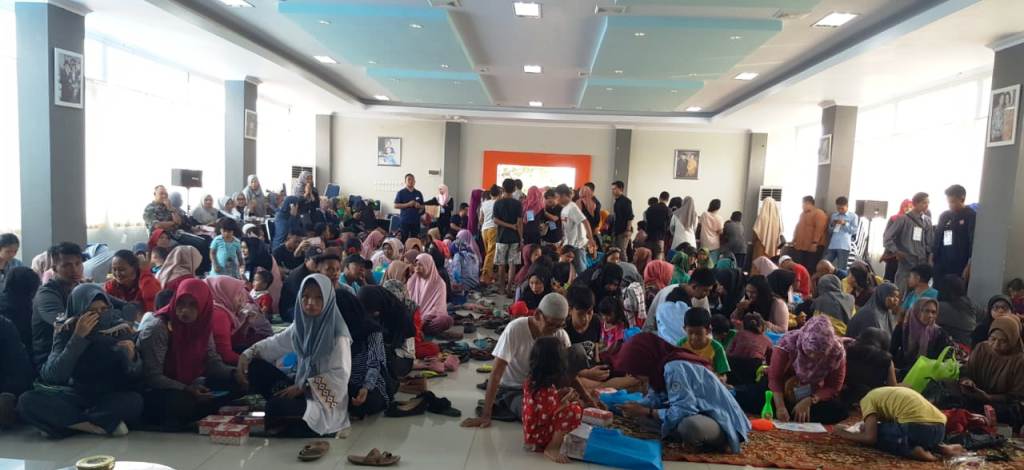 Support Acara Minggu Gembira, KNPI Parepare Dukung Upaya Trauma Healing Anak Pengungsi