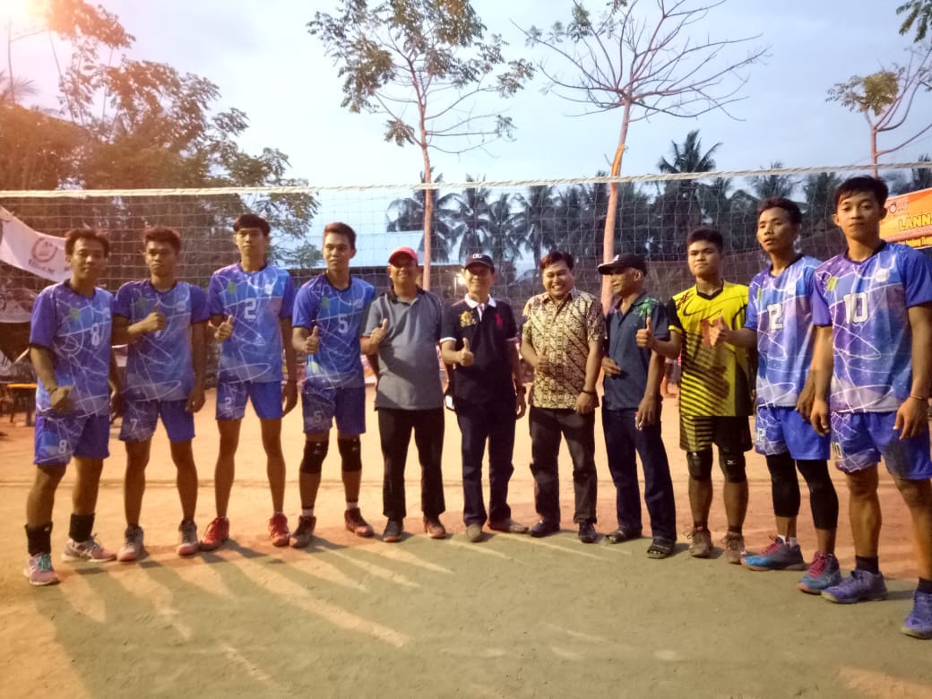 Ketua DPRD Sidrap Resmi Menutup Turnament Bola Volli Otting Cup IV