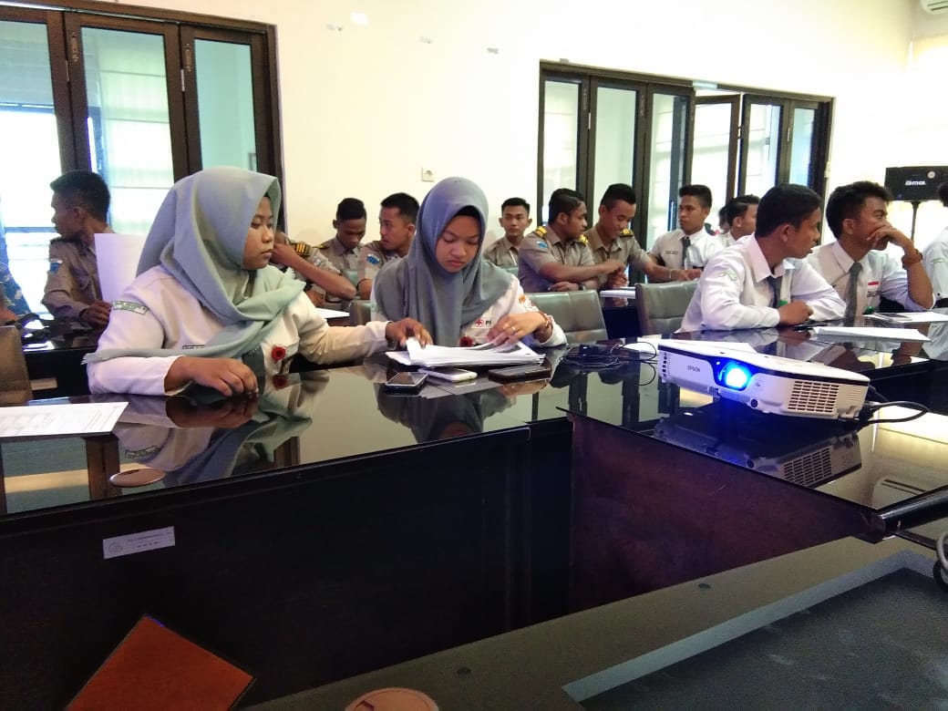 Penarikan Siswa PSG SMK 8 Sidrap Berlangsung Dengan Lancar