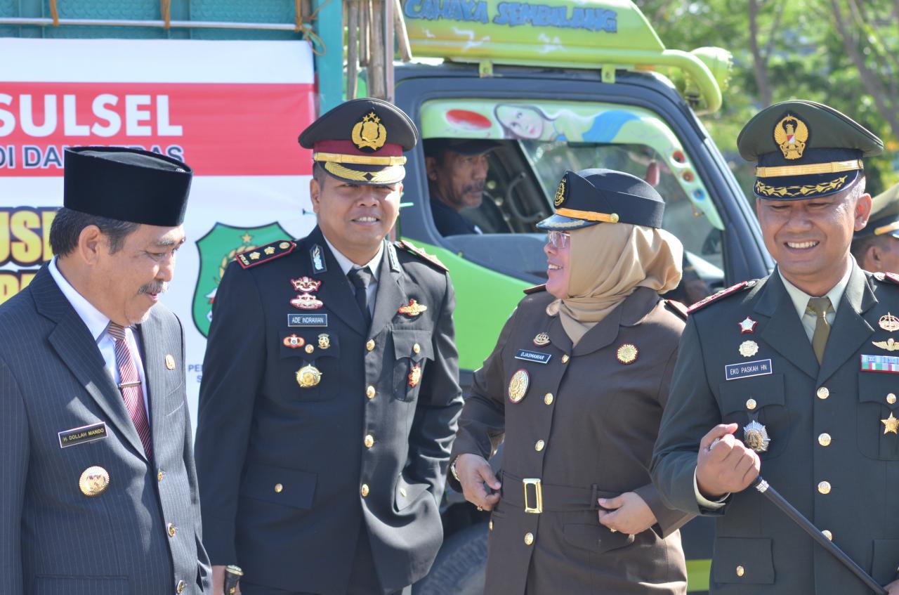 Hari Kesaktian Pancasila, Dollah Mando Lepas Bantuan Korban Gempa-Tsunami Palu