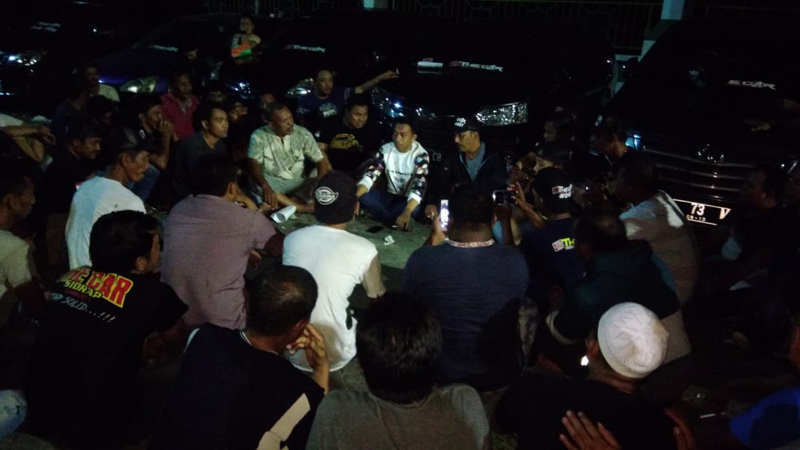 The CAR Communty Kopdar Bareng Wakil Ketua DPRD Sulsel di Pelataran Ganggawa Sidrap