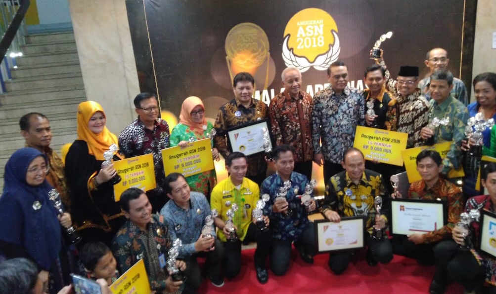 Malam Penganugerahan Top 50 ASN di Gedung TVRI