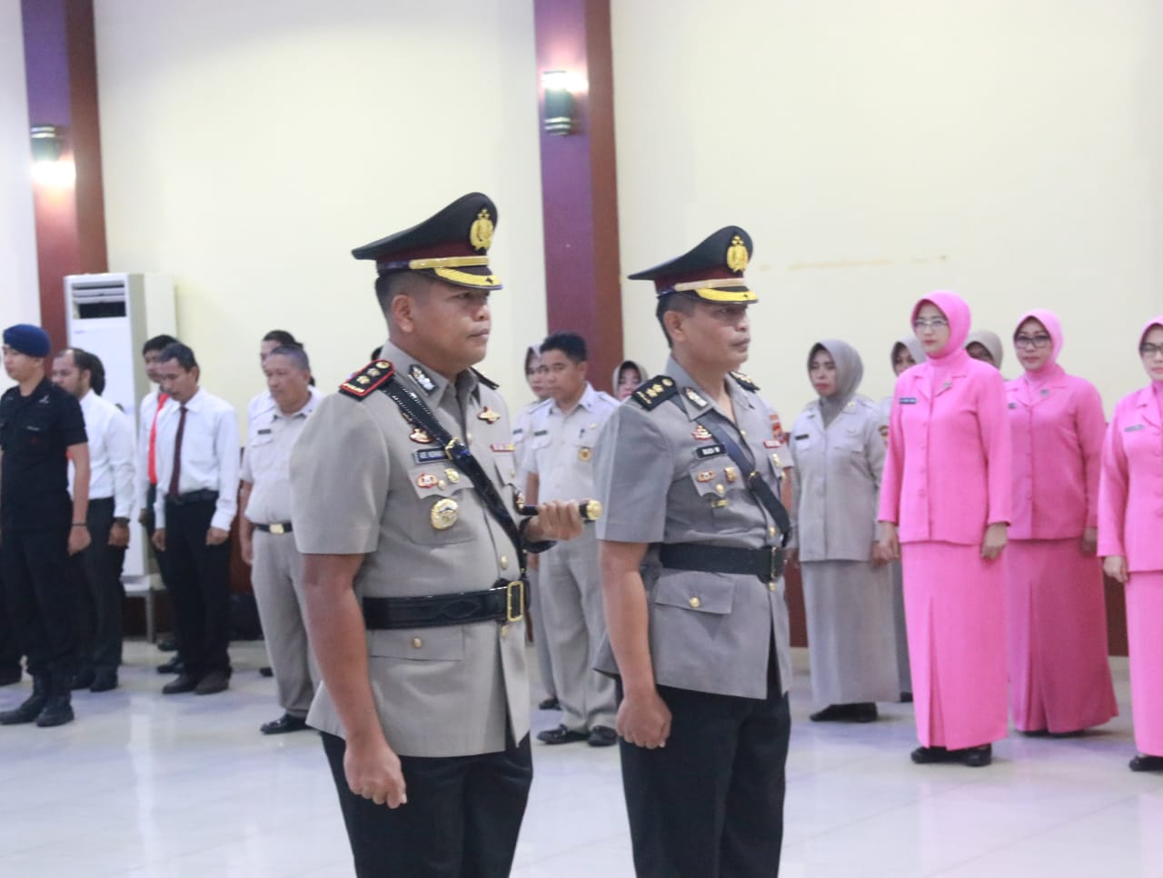 Jabatan Kapolres Sidrap Diserahterimakan. Begini Pesan Kapolda Sulsel