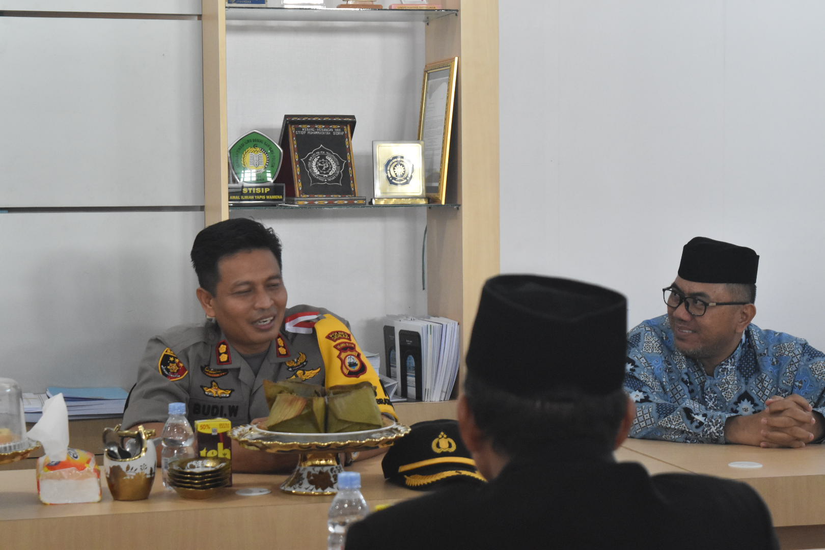 Jalin Sinergitas, Kapolres Sidrap Temui Ketua Muhammadiyah