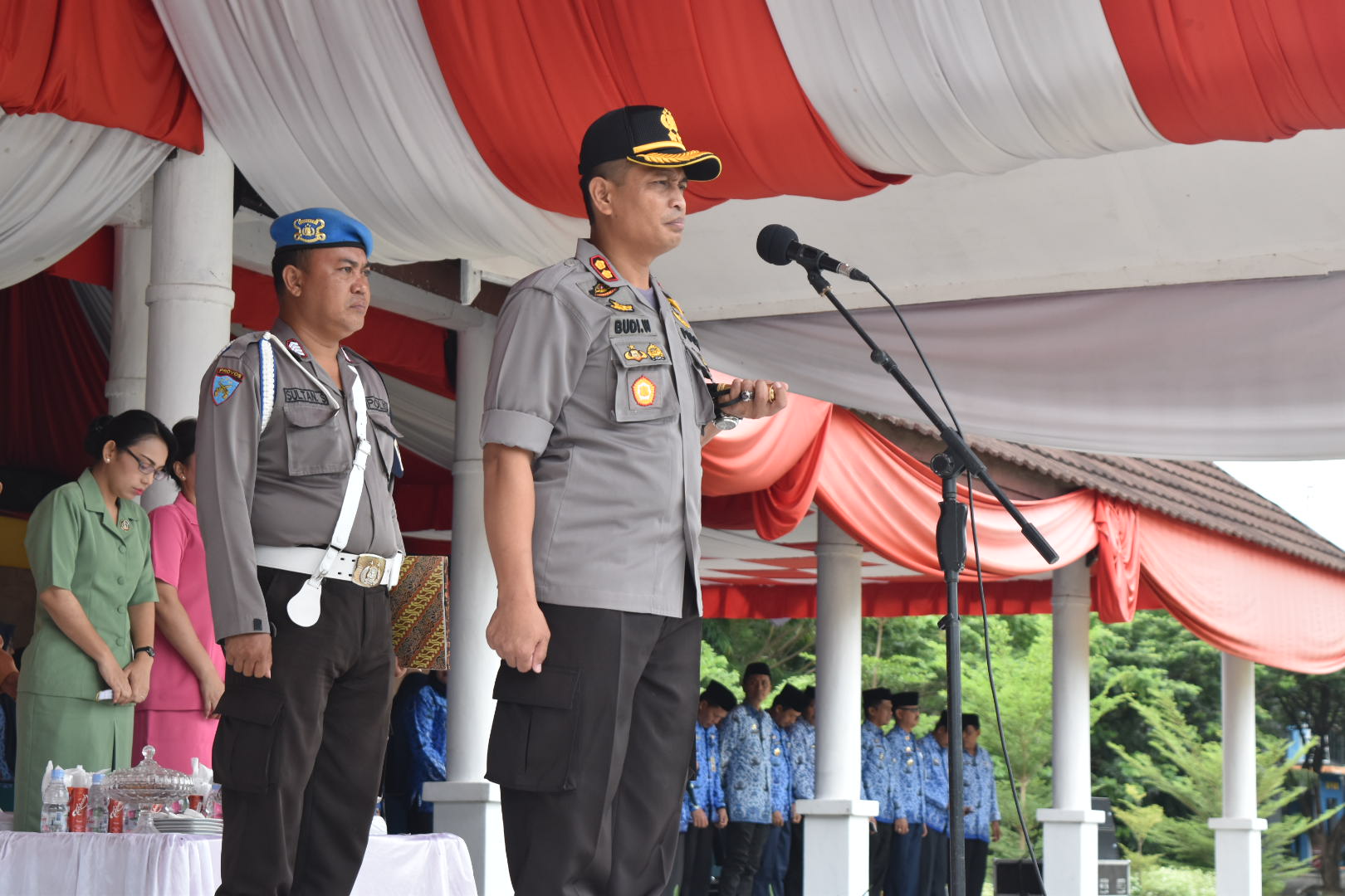 Mantan Ketua PWI Pinrang Wafat, Kapolres Sidrap Turut Berduka