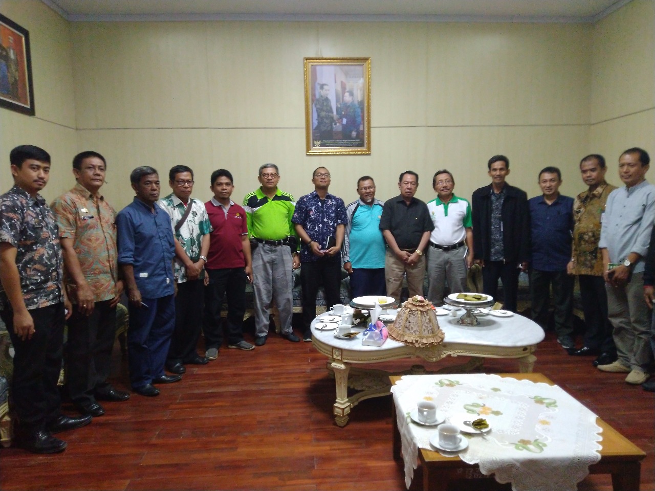 Hari ini Bupati Wajo Jamu Tim dari Ditjen Kementrian Pertanian RI