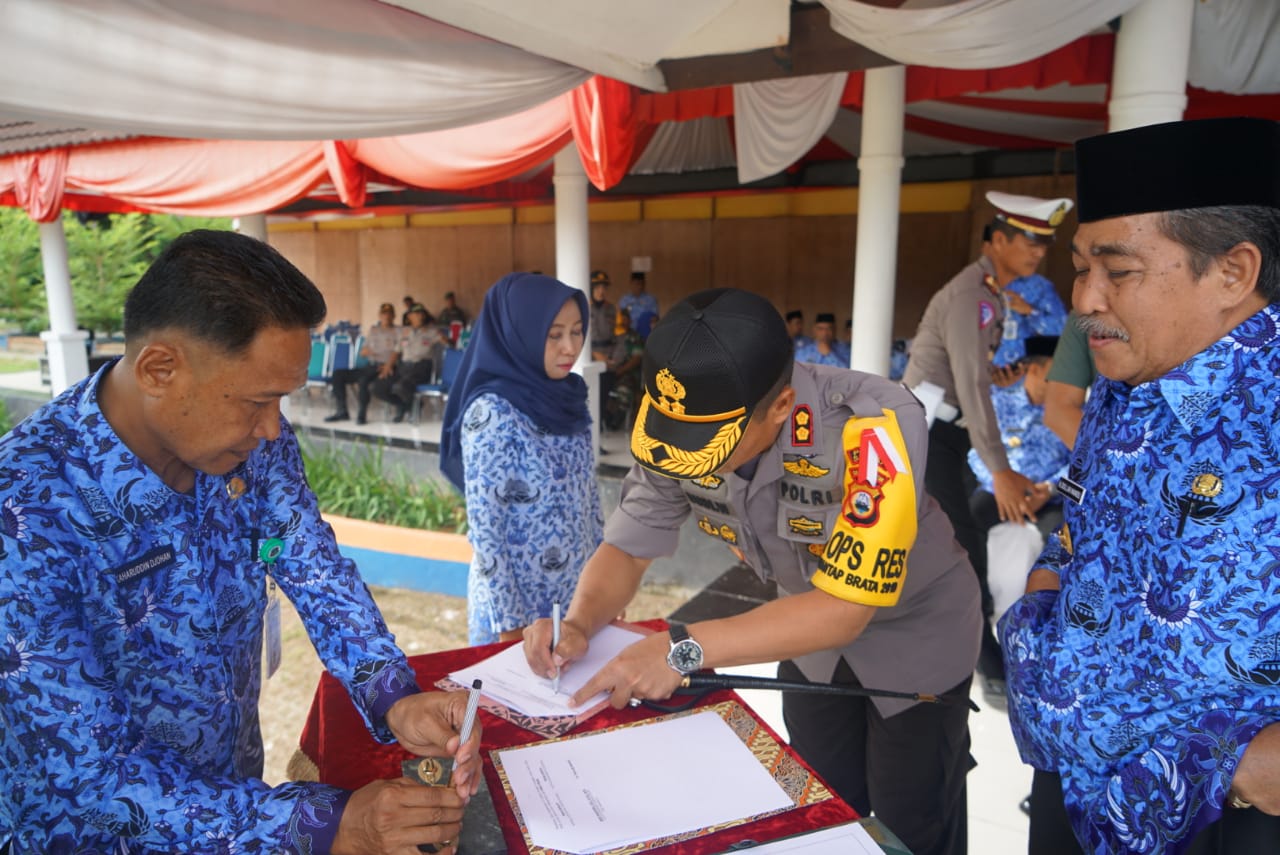 Pemkab-Polres MoU Fakta Integrasi 2019. Ini Hasil Kesepakatannya