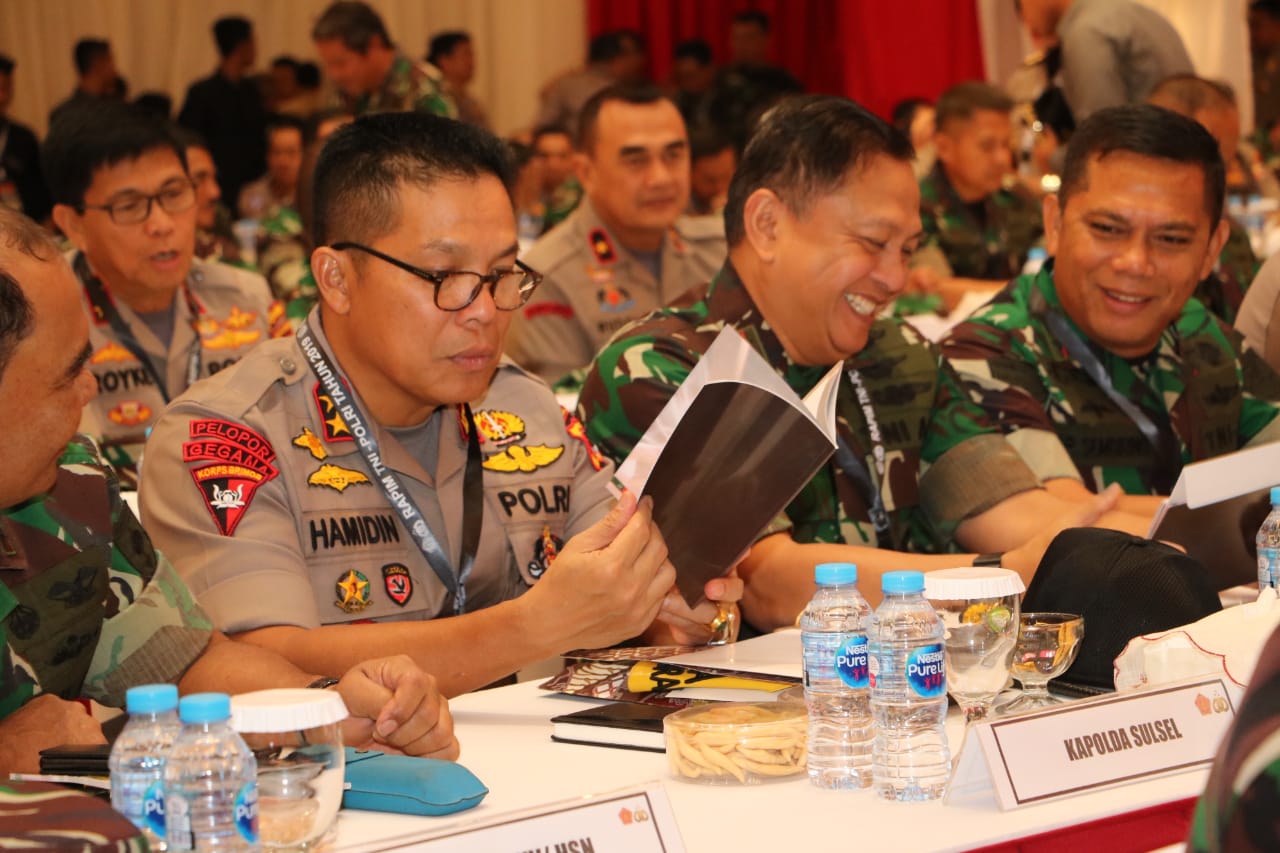 Kapolda Sulsel Hadiri Rapim TNI-Polri 2019 di Jakarta