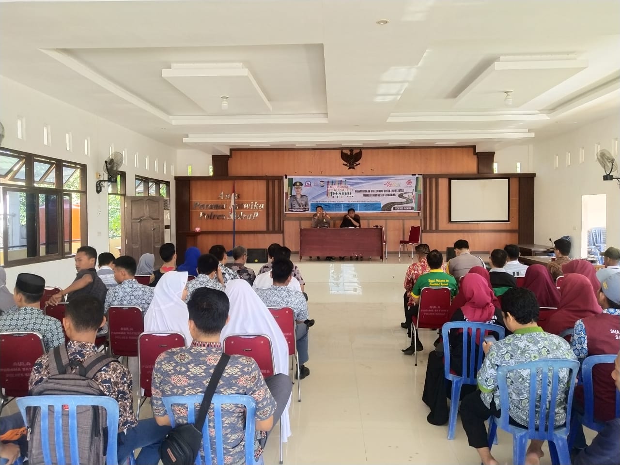 Menjelang MRSF, SatLantas Gandeng Para Kepsek SMA/SMK se Kabupaten Sidrap