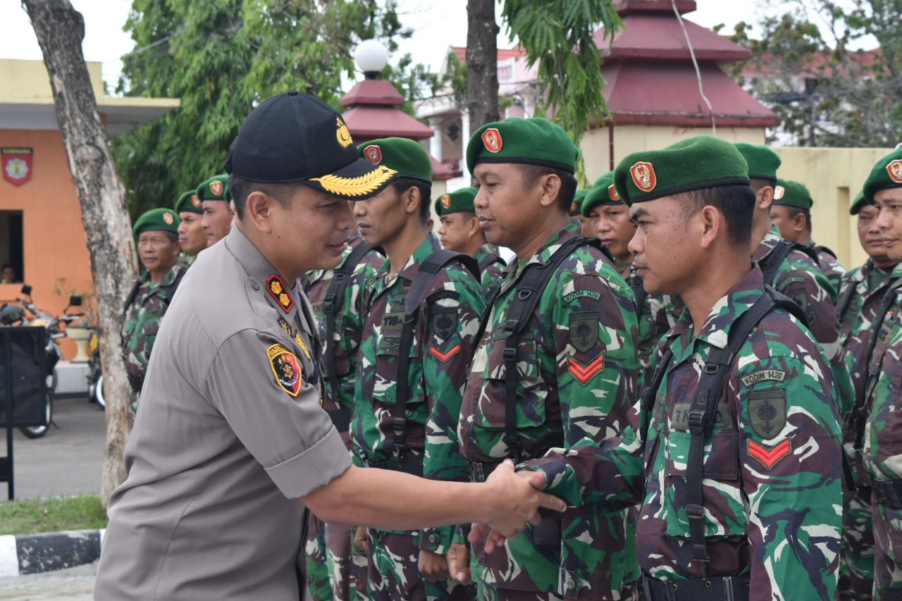 Ops Mantap Praja 2018 Berakhir, Polres Sidrap Gelar Apel Konsolidasi