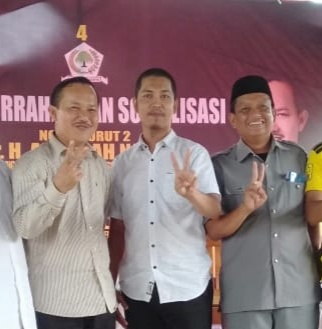 Perjuangkan Dana Pusat. Abdillah Natsir Janji Siap Sinerji Pemerintah Sidrap