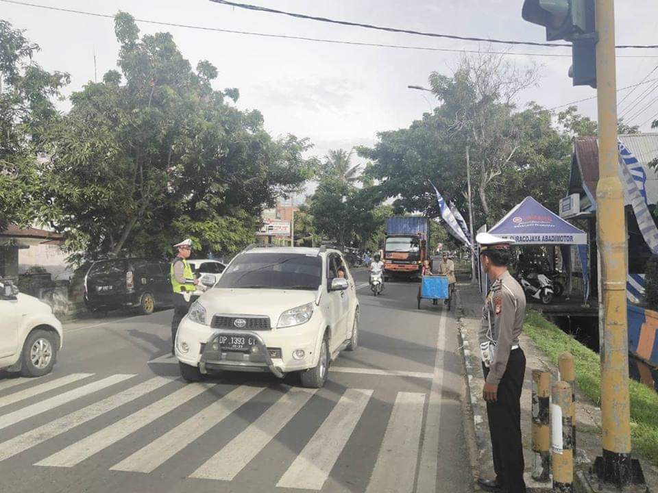 Beri Kenyamanan pada Warga, Satlantas Polres Sidrap Giat Gelar “Commander Wish”