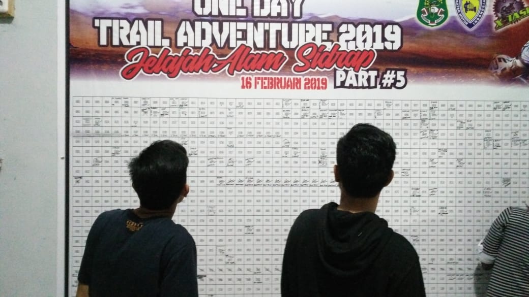 Ratusan Pendaftar Sidrap Trail Adventure Part 5 Sudah Booking Tiket