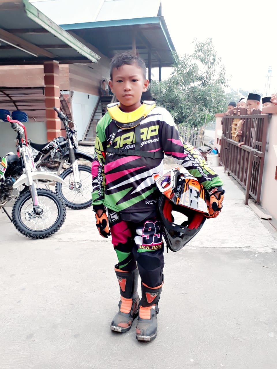 Mantap, 2 Rider Cilik Siap Jajal Jalur Ekstrem SAT Part 5