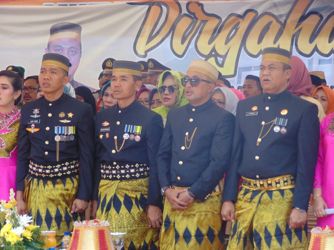 Kapolres dan Forkopimda Kompak Pakai Baju Adat di HUT Pangkep