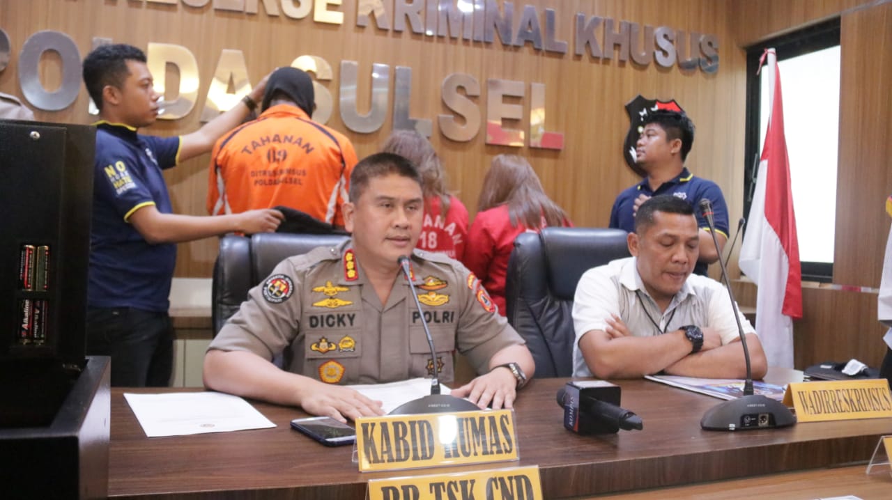 Reskrimsus Polda Sulsel Berhasil Mengungkap Sindikat ‘Passobis’ Asal Nigeria