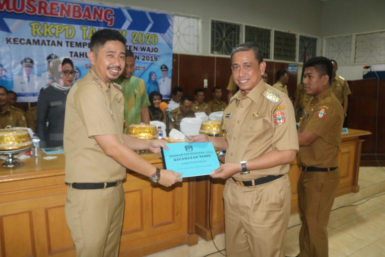 Musrembang RKPD Tahun 2020 Kecamatan Tempe