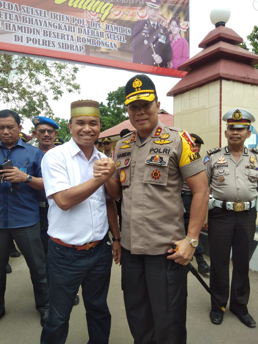 Begini Harapan Ketua Kadin Sidrap Didepan Kapolda Sulsel 