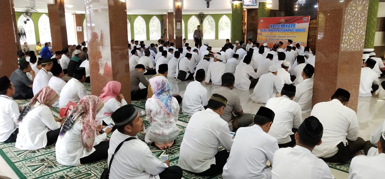 Tabligh Akbar Polres Pangkep Bersama Masyarakat