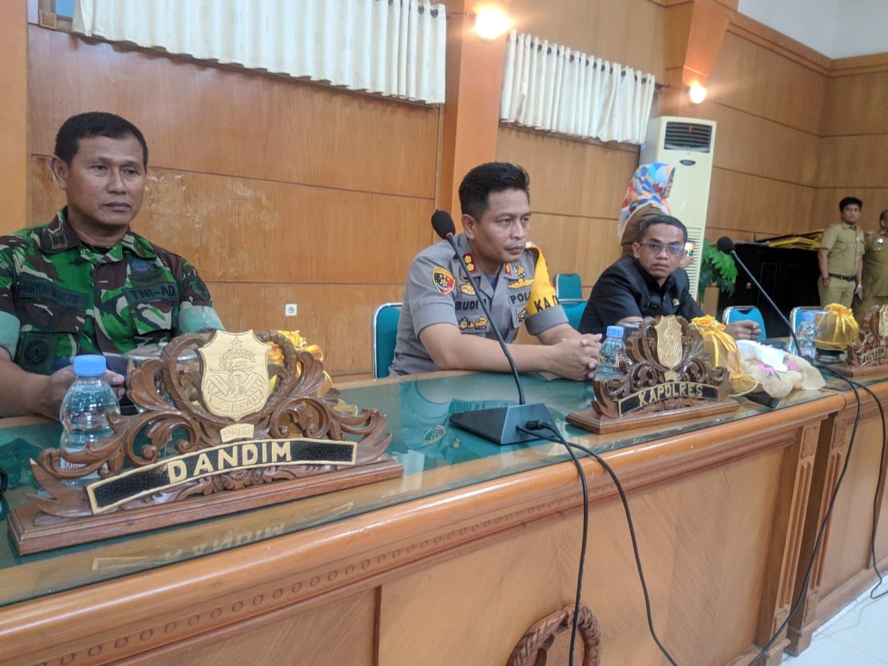 FOTO: Kapolres Sidrap Hadiri Rapat Paripurna di DPRD