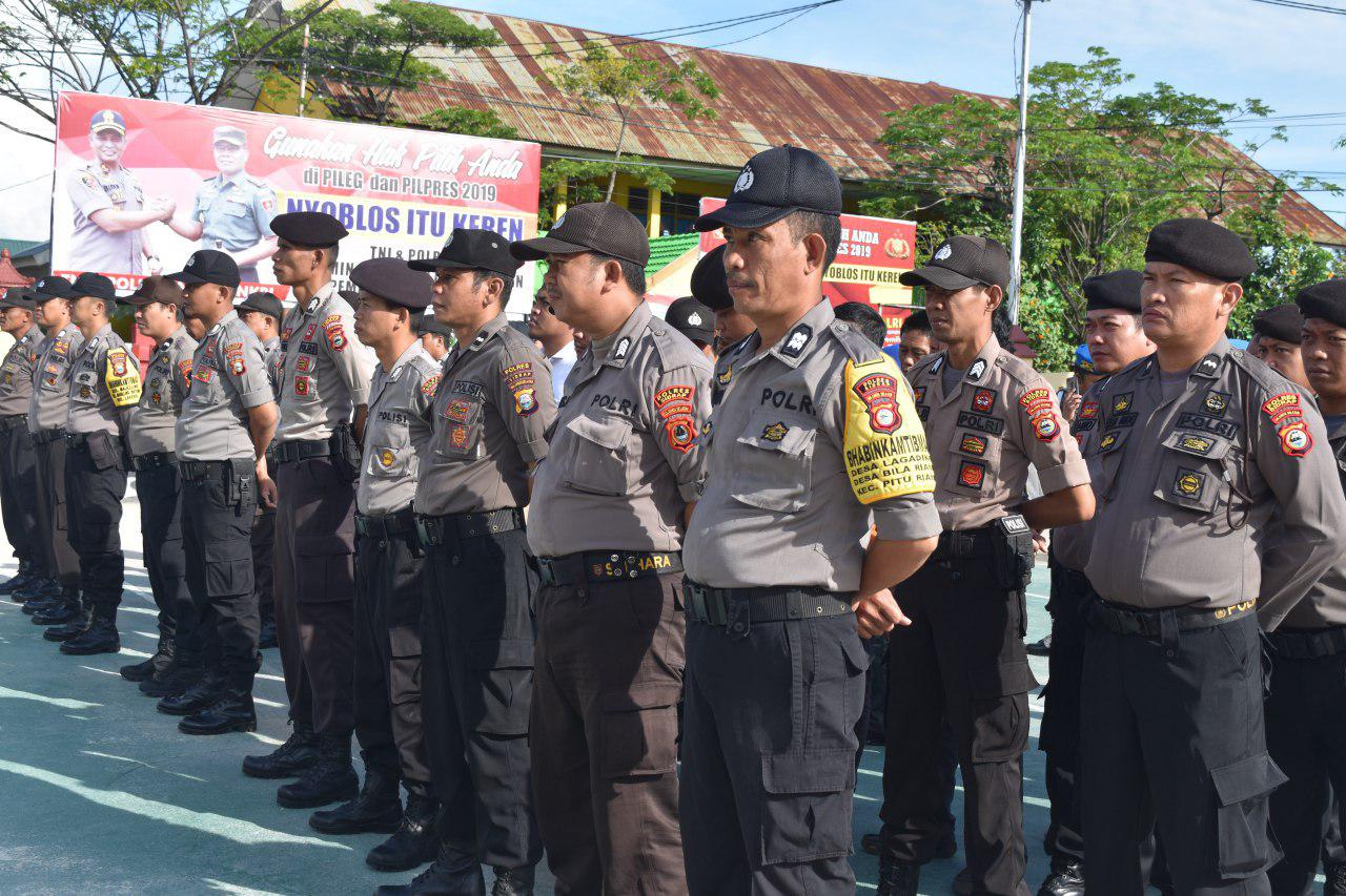 214 Polisi Siap Amankan Kampanye Akbar Sandi Uno di Sidrap