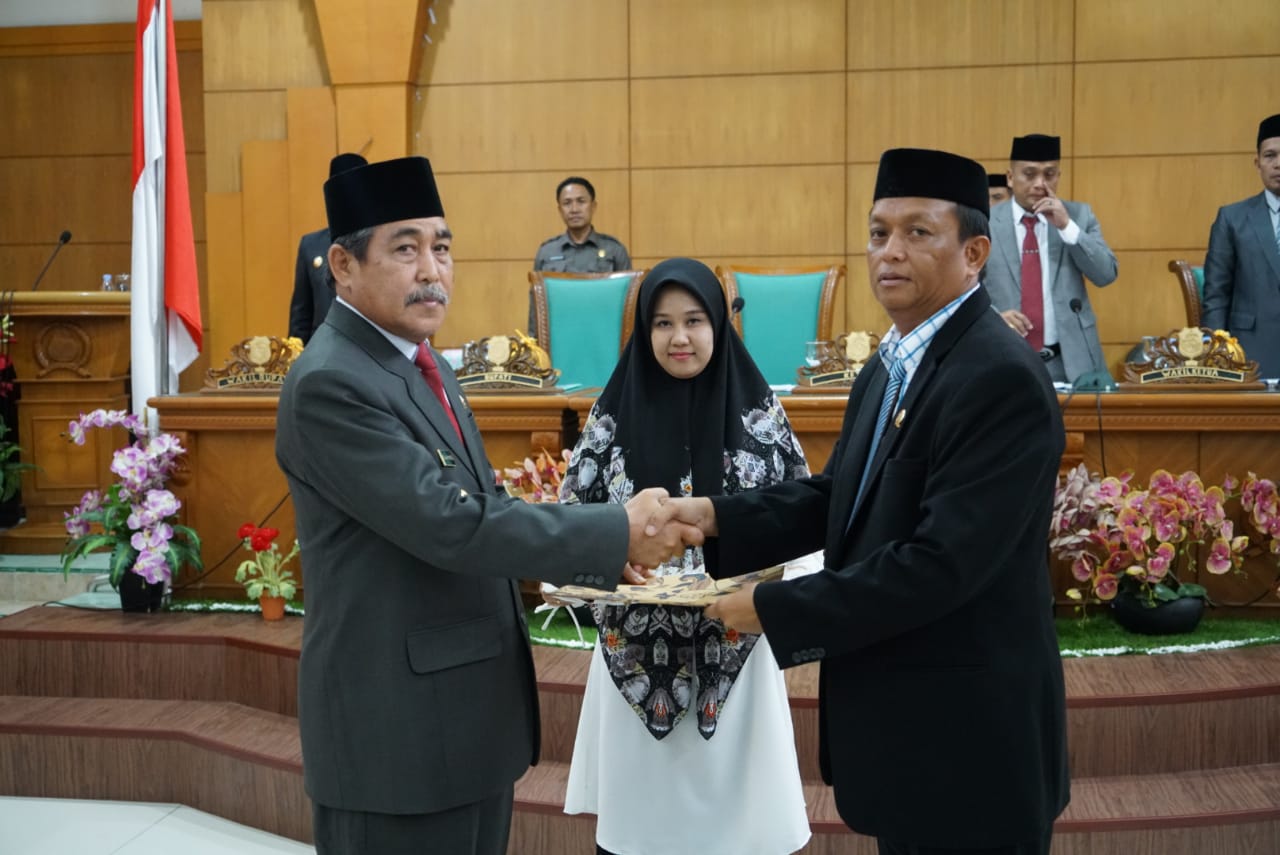 LKPJ Akhir TA 2018, Bupati Sidrap :  Terimah Kasih DPRD dan Para Kepala SKPD