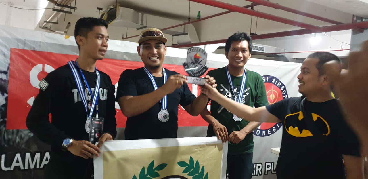 Laskar Ganggawa Sidrap Raih Juara II Nasional Turnamen 3 On 3 Speed CQB