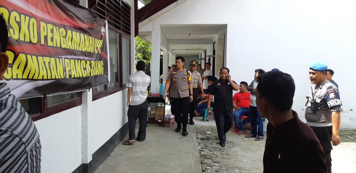 Pastikan Aman, Kapolres Sidrap Cek PPK di Wilayahnya