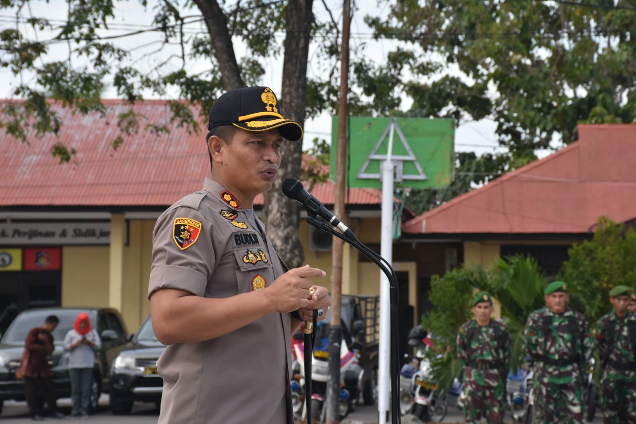 H-8 Pemilu, Kapolres Sidrap: Mari Kita Doakan Semoga Aman