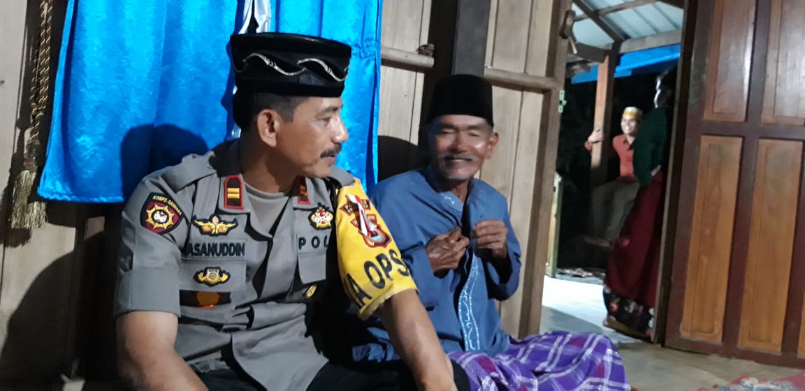 Ciptakan situasi Kondusif, Kapolsek Mandalle Galang Tokoh Masyarakat