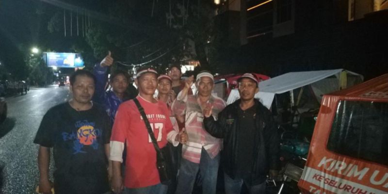 Dukung KPU Sumut,  Ratusan Parbetor Tolak Aksi People Power di JW Mariot Medan