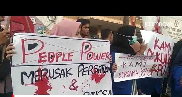 Lagi, Masyarakat Pangkep Nyatakan Penolakan People Power. Ini Kata Mereka….